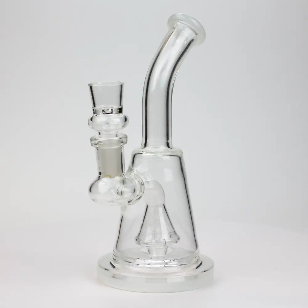 6" Cone diffuser glass bong_2