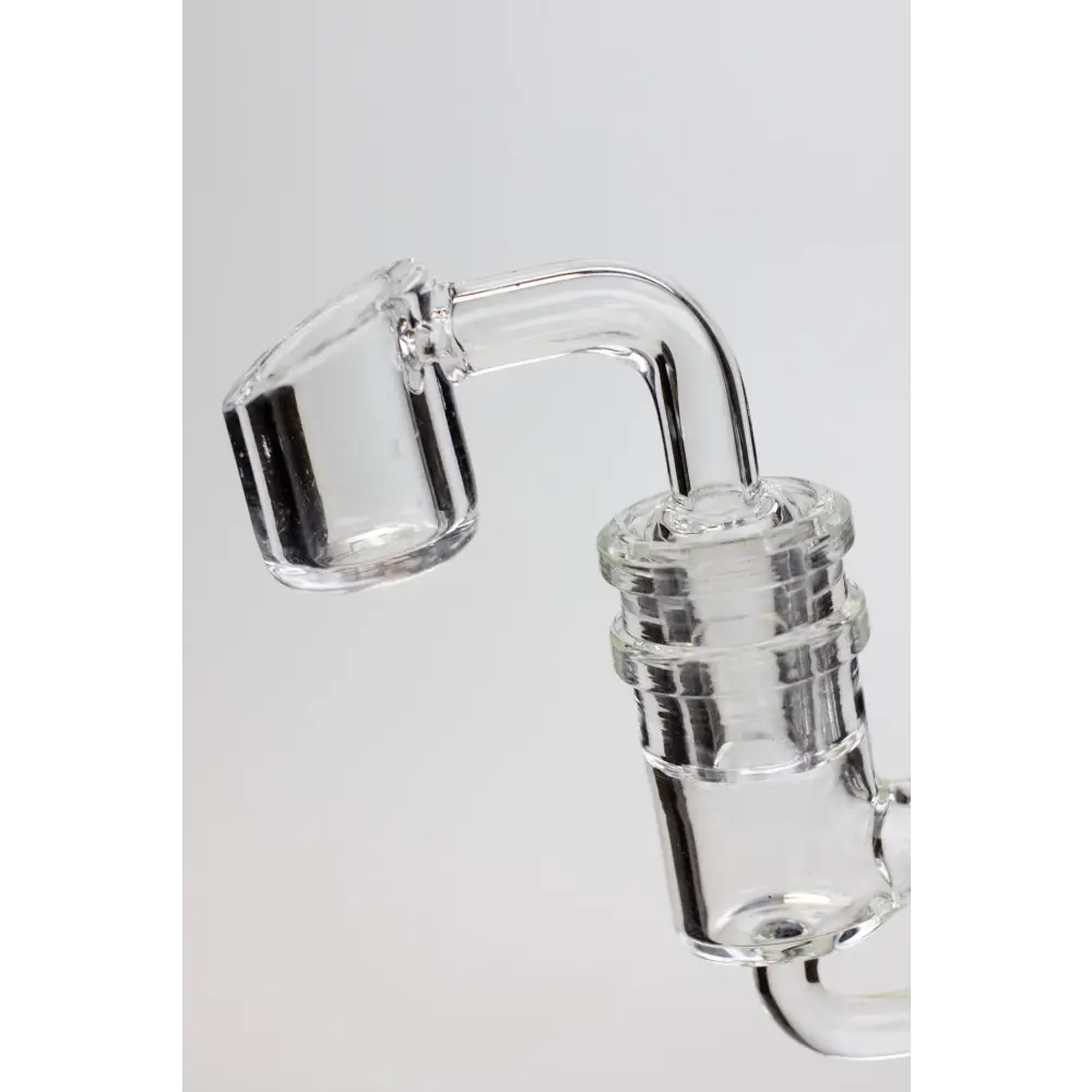 6" Genie Double glass recycle rig with shower head diffuser_1