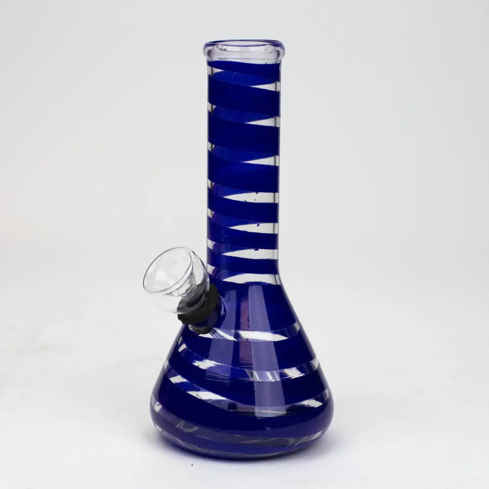 6" glass water bong_12