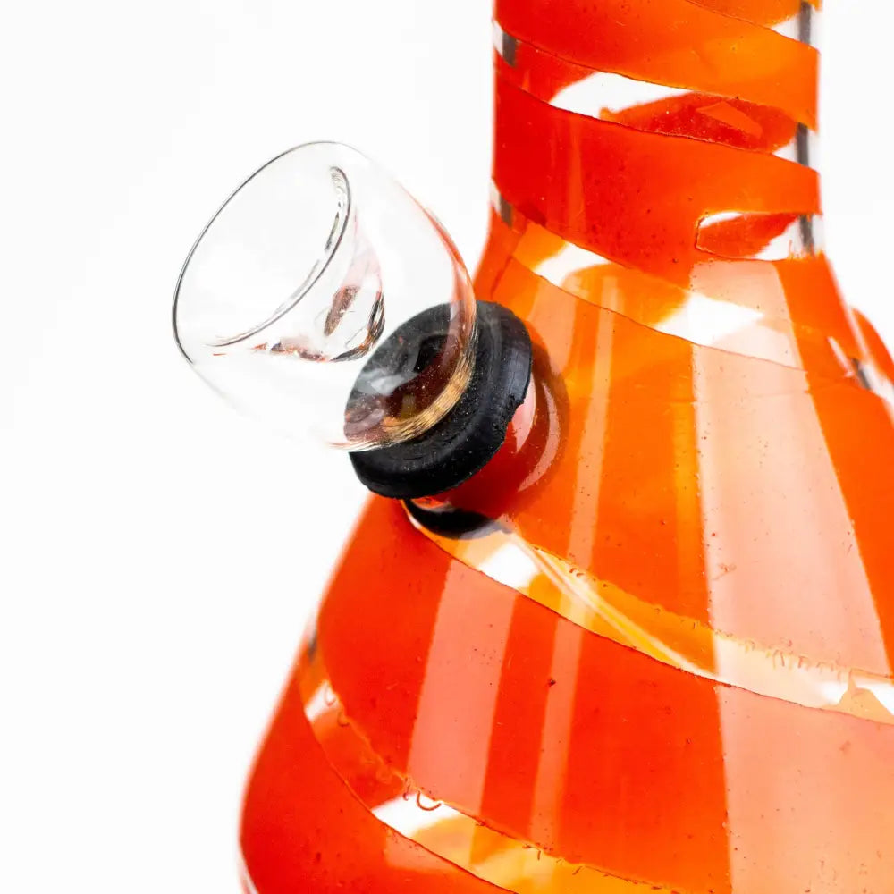 6" glass water bong_4