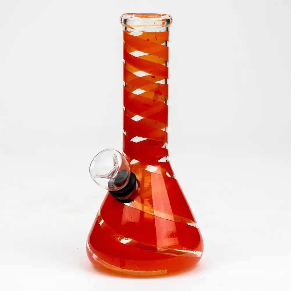 6" glass water bong_6