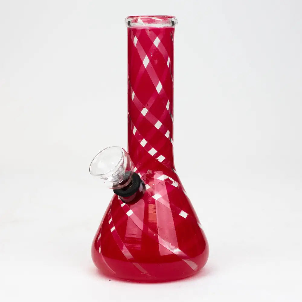 6" glass water bong_8