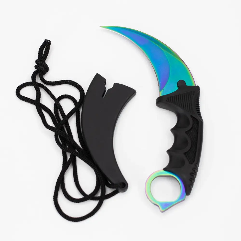 7 1/2″ Karambit Hunting Knife [T222002BK]_2