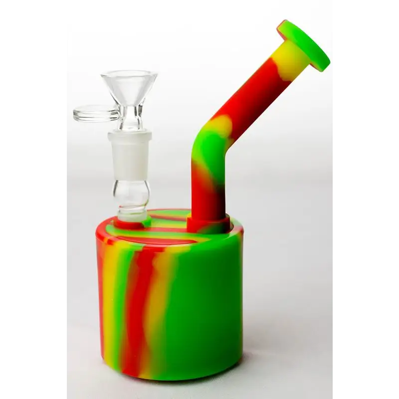 7" Detachable silicone bubbler_6