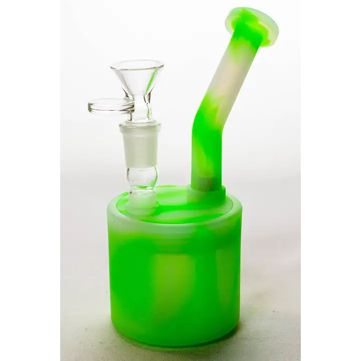 7" Detachable silicone bubbler_10