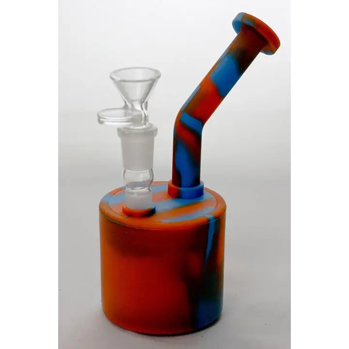 7" Detachable silicone bubbler_5