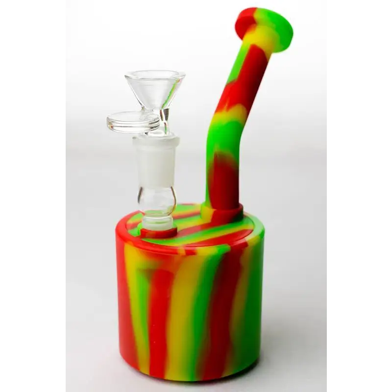 7" Detachable silicone bubbler_3