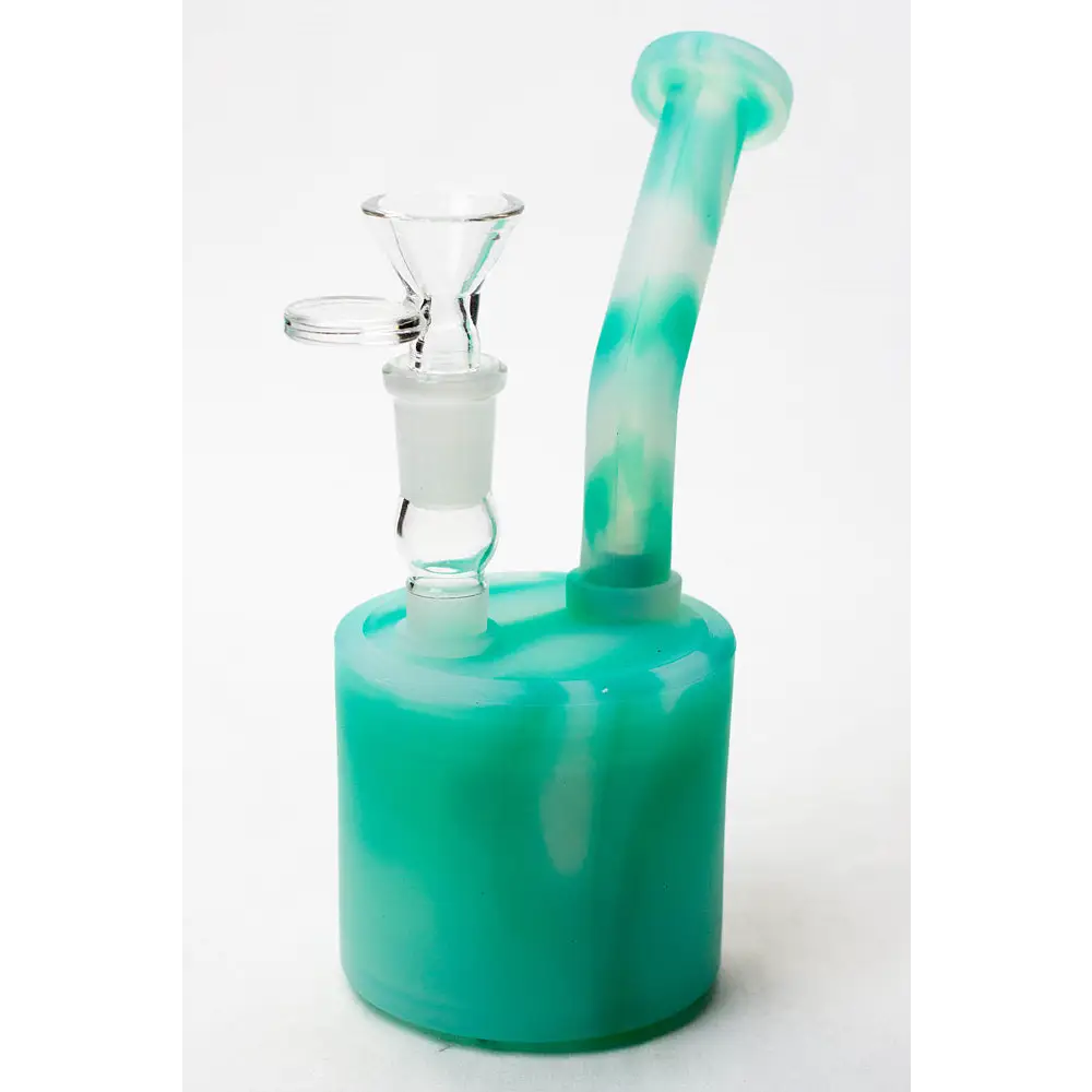 7" Detachable silicone bubbler_2