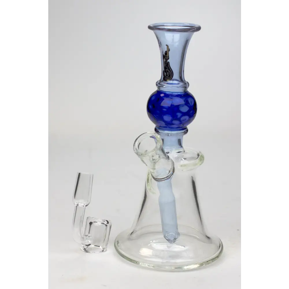 7" Genie hand bell fixed stem dab rig_2