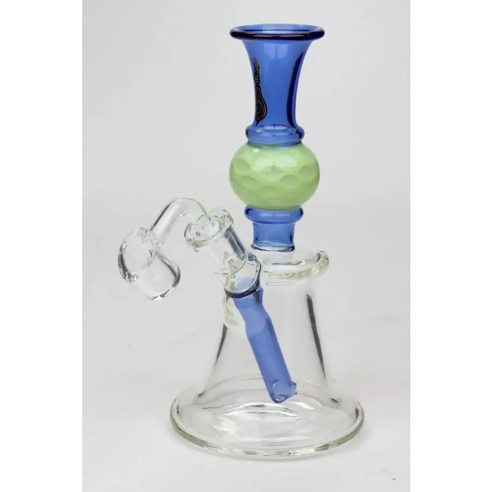 7" Genie hand bell fixed stem dab rig_8