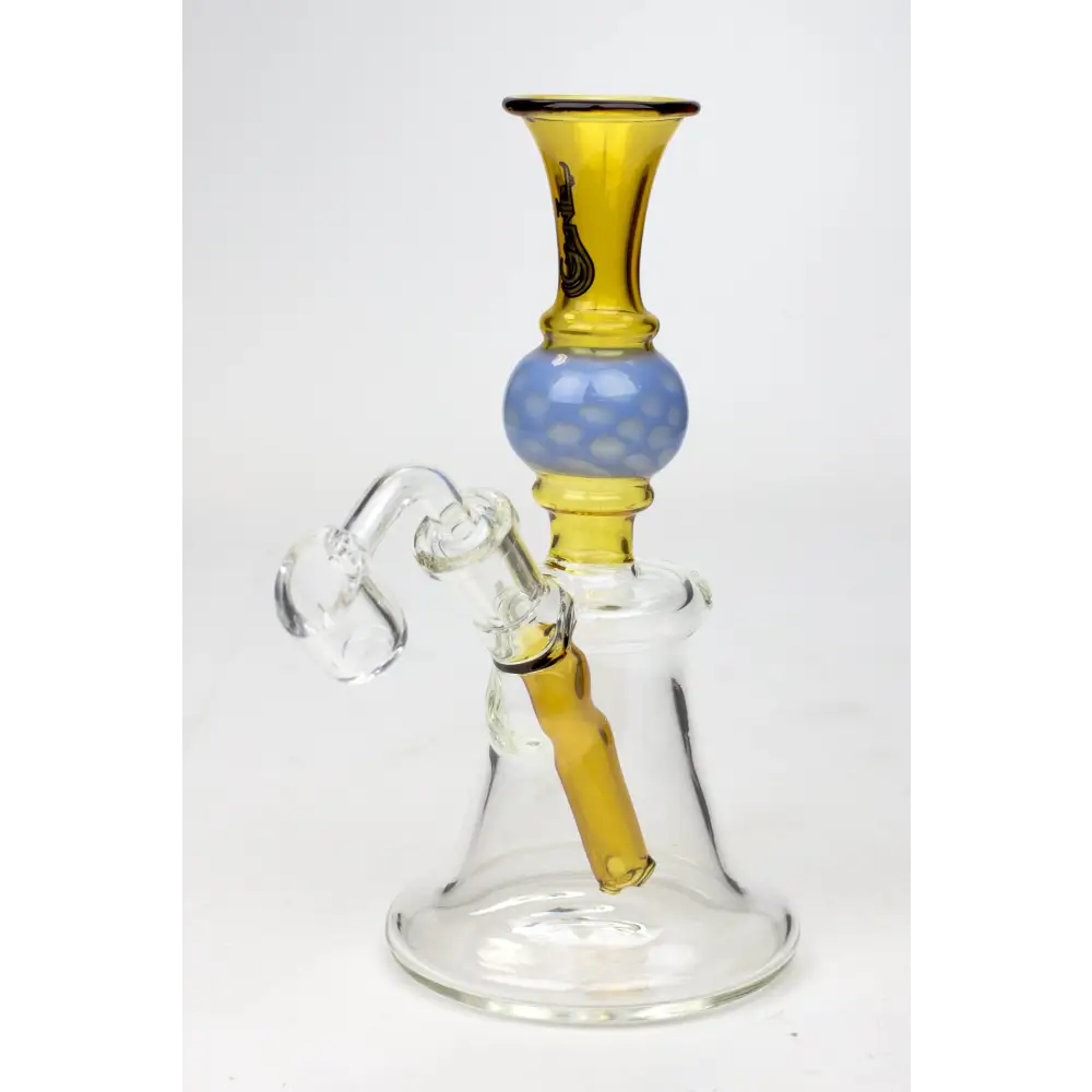 7" Genie hand bell fixed stem dab rig_9