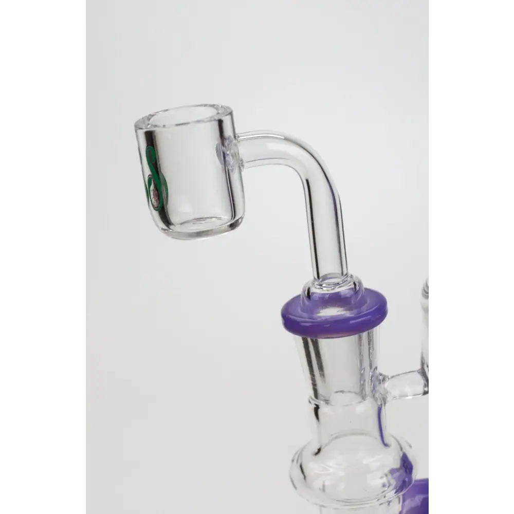 7" SOUL Glass 2-in-1 Double deck recycler bong_1