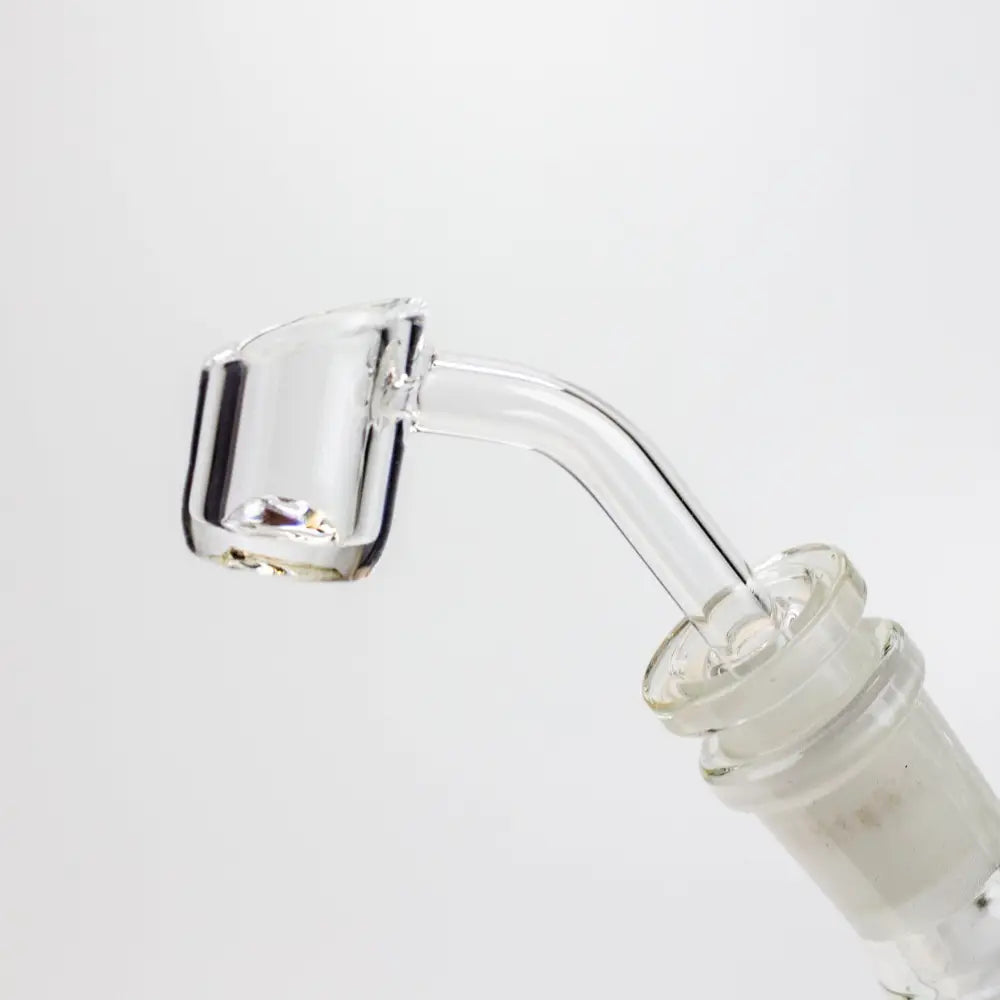 8" 2-in-1 clear tube glass Dab Rig [AKGA013]_5