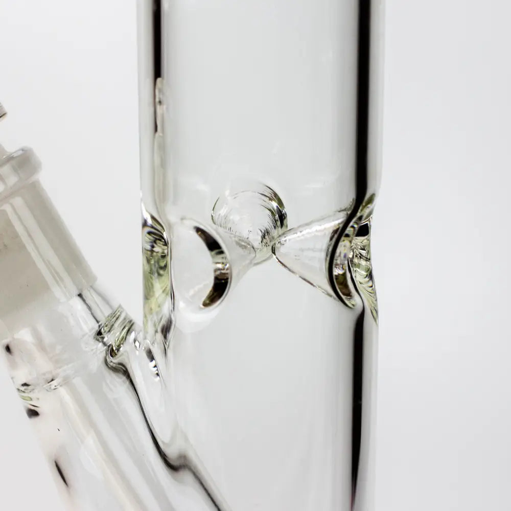 8" 2-in-1 clear tube glass Dab Rig [AKGA013]_4