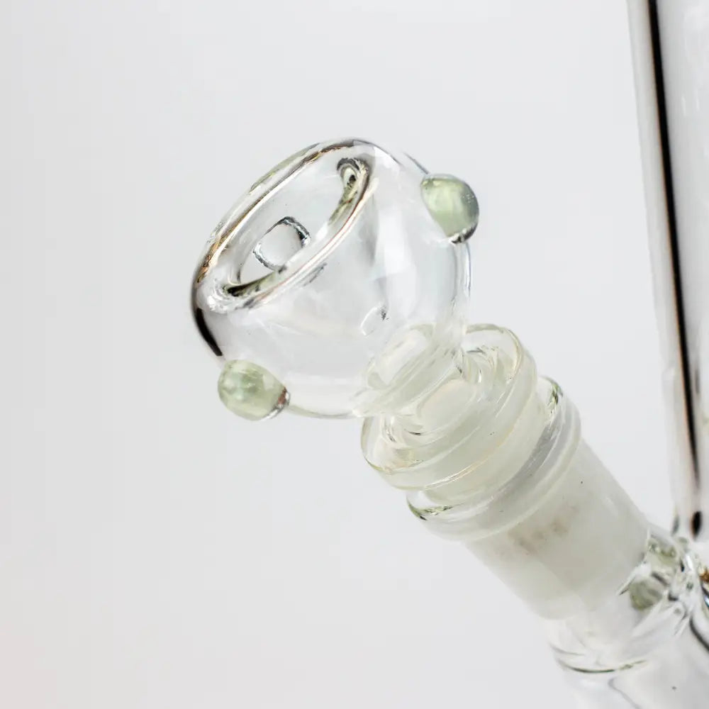 8" 2-in-1 clear tube glass Dab Rig [AKGA013]_6