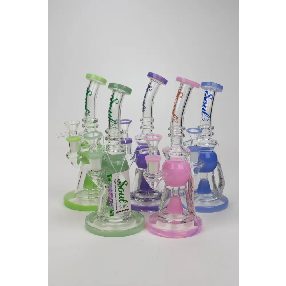 8.2" SOUL Glass 2-in-1 Cone diffuser glass bong_6