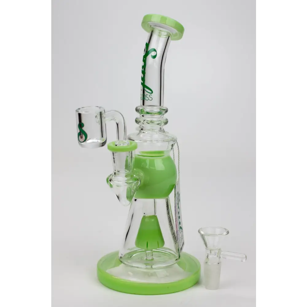 8.2" SOUL Glass 2-in-1 Cone diffuser glass bong_8