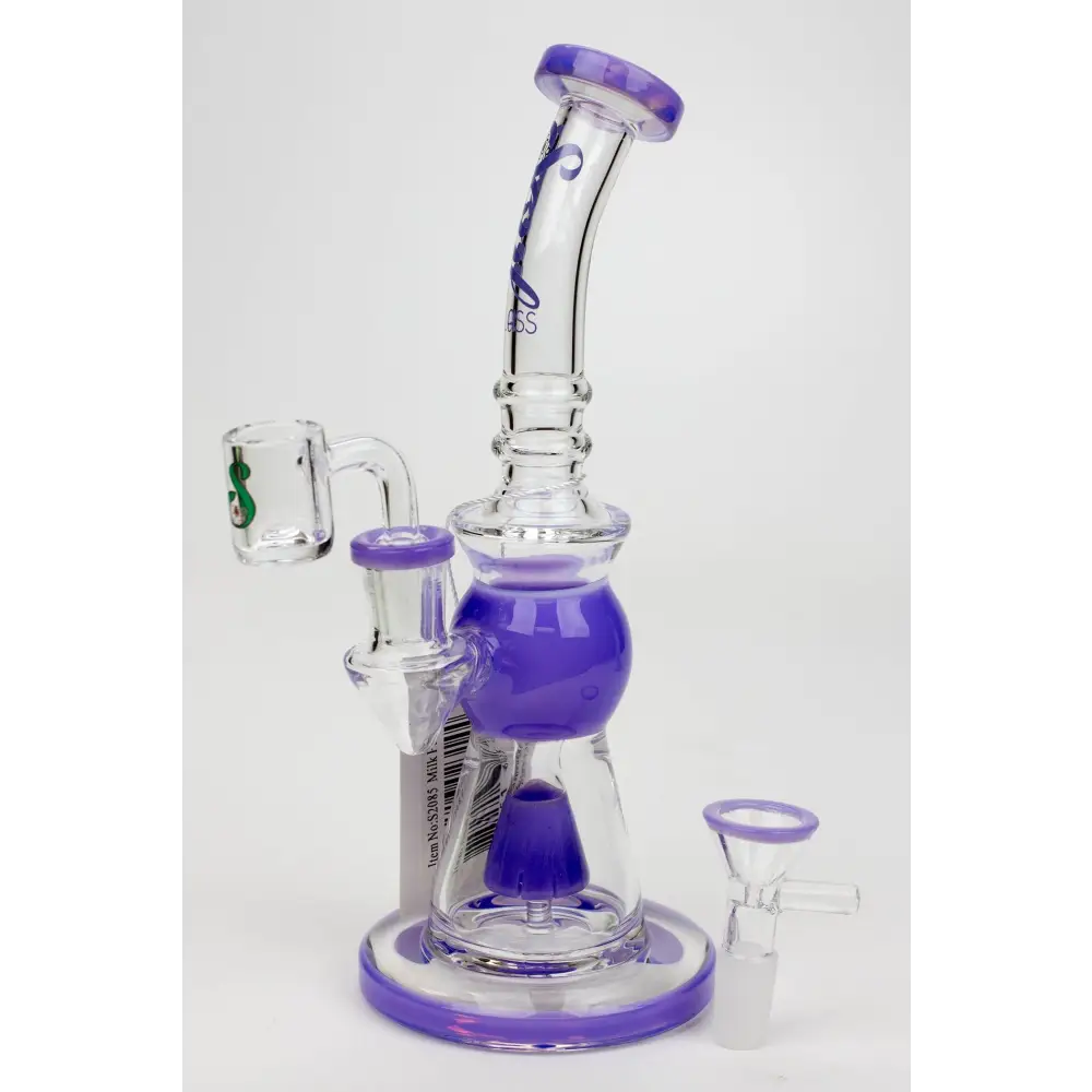 8.2" SOUL Glass 2-in-1 Cone diffuser glass bong_11