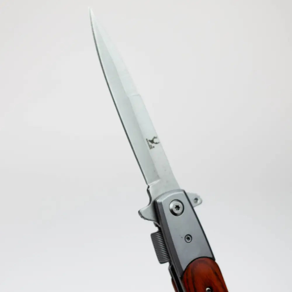 8.5" Folding Pocket tactical Satinless Blade knife [5944]_3