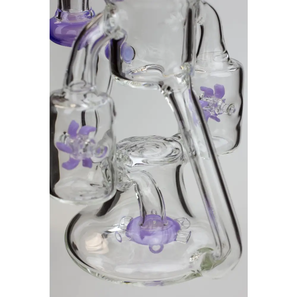 8.5" Genie twin turbine recycler dab rig_2