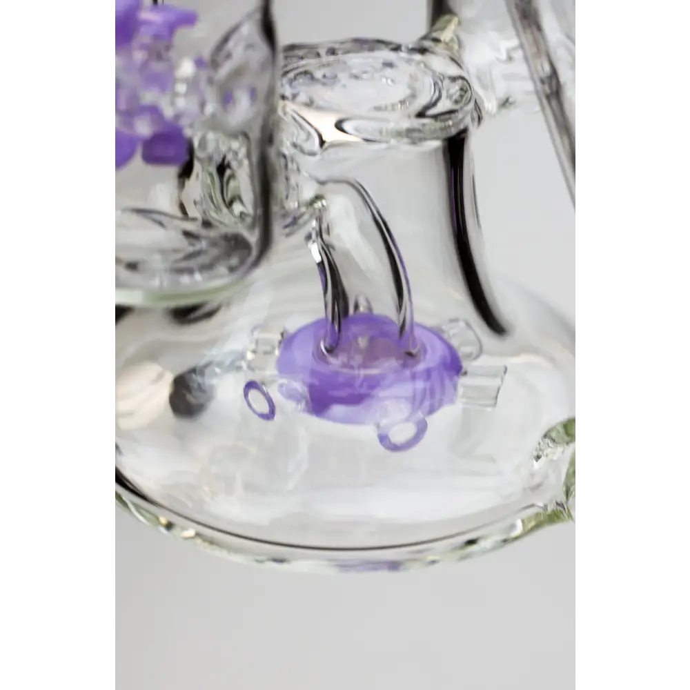 8.5" Genie twin turbine recycler dab rig_3