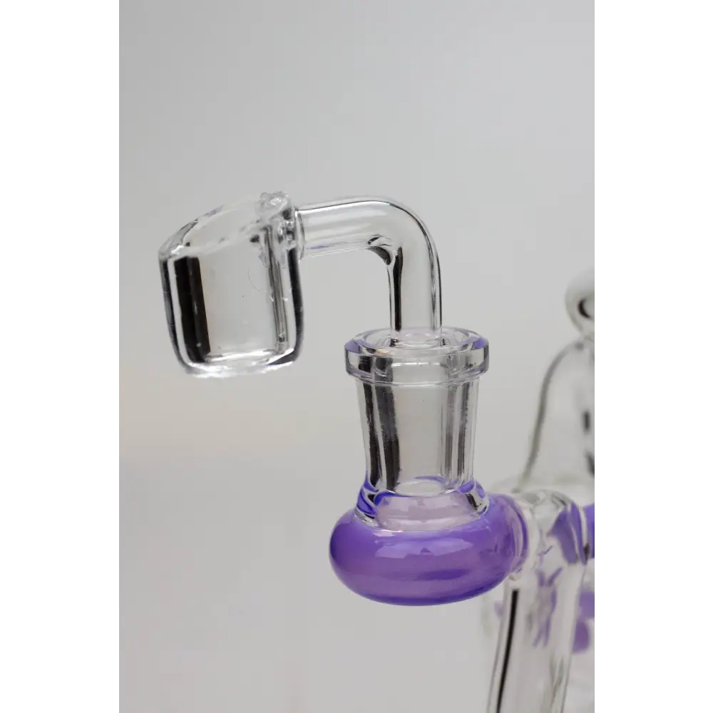 8.5" Genie twin turbine recycler dab rig_4