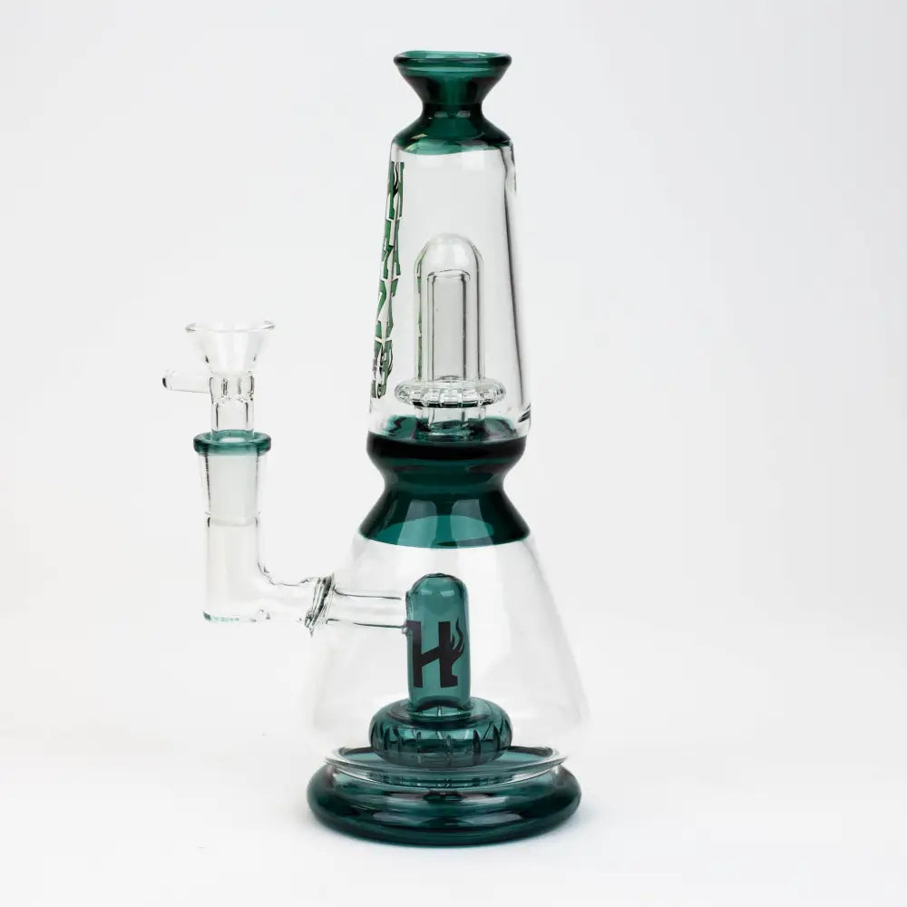 8.5" HAZE glass water bong with Showerhead percolator [HZ088]_2