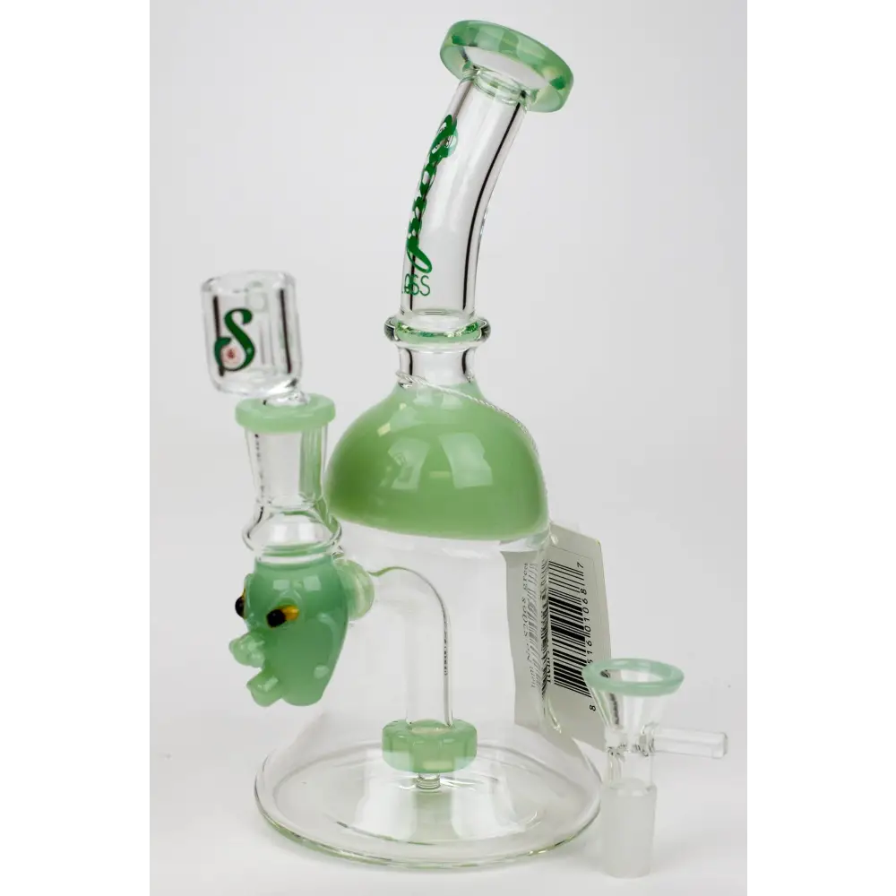 8.5" SOUL Glass 2-in-1 show head diffuser bong_6