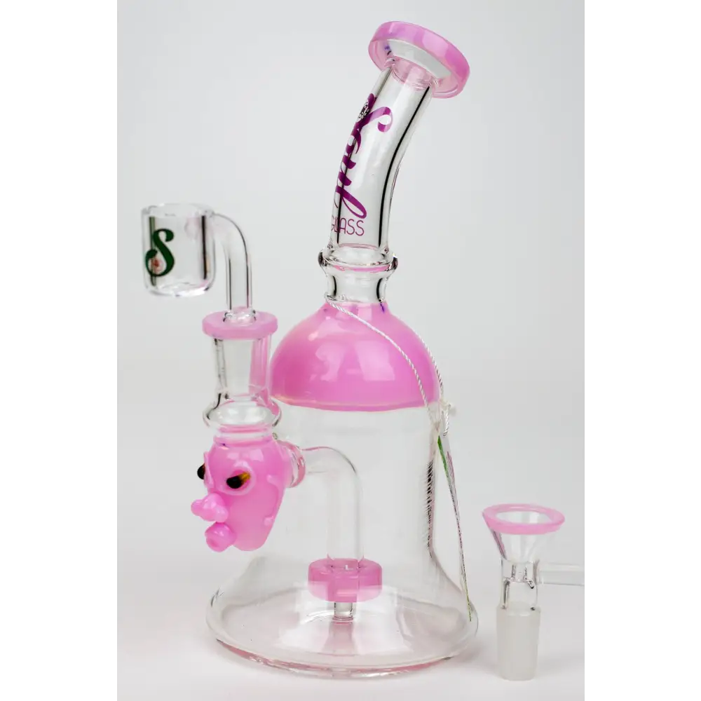 8.5" SOUL Glass 2-in-1 show head diffuser bong_7