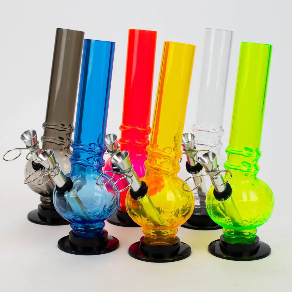 8" acrylic water pipe assorted [FD series]_1