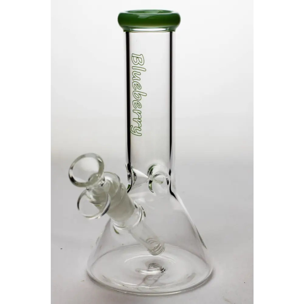 8" Blueberry glass beaker water bongs_6