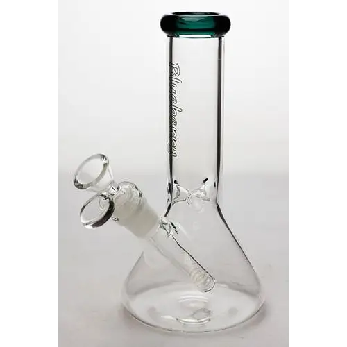 8" Blueberry glass beaker water bongs_14