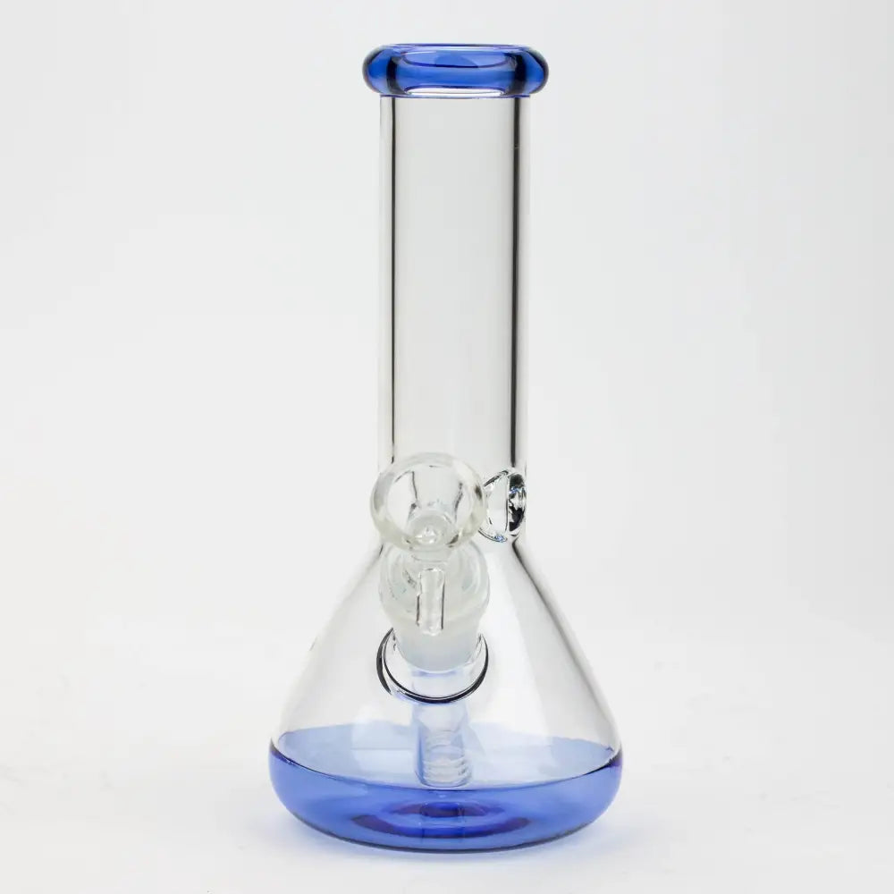 8" Color bottom Glass Bong [C6307]_12