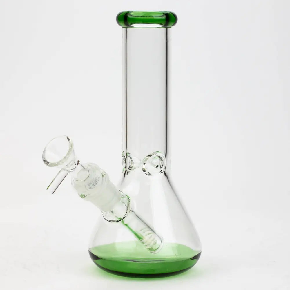 8" Color bottom Glass Bong [C6307]_8