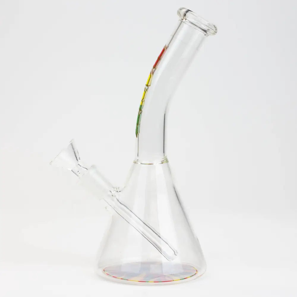 8" DANK Mini Bong with Colour Bottom_2