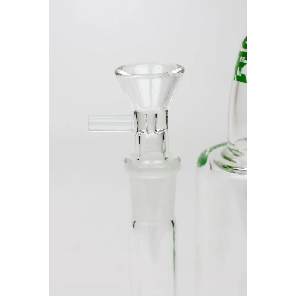 8" HAZE 2-in-1 shower head diffuser Bent Neck Dab Rig[HZ024]_4