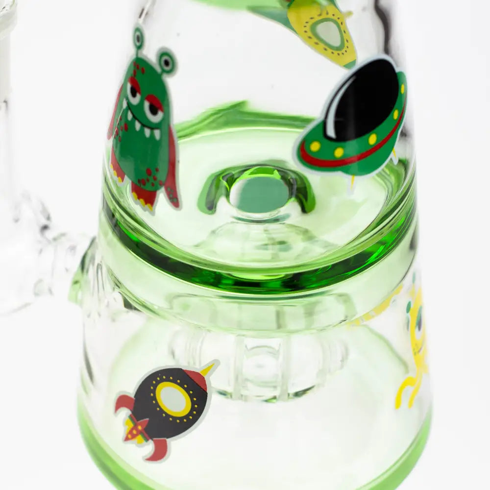 8" HAZE UFO glass bong [HZ-81]_7