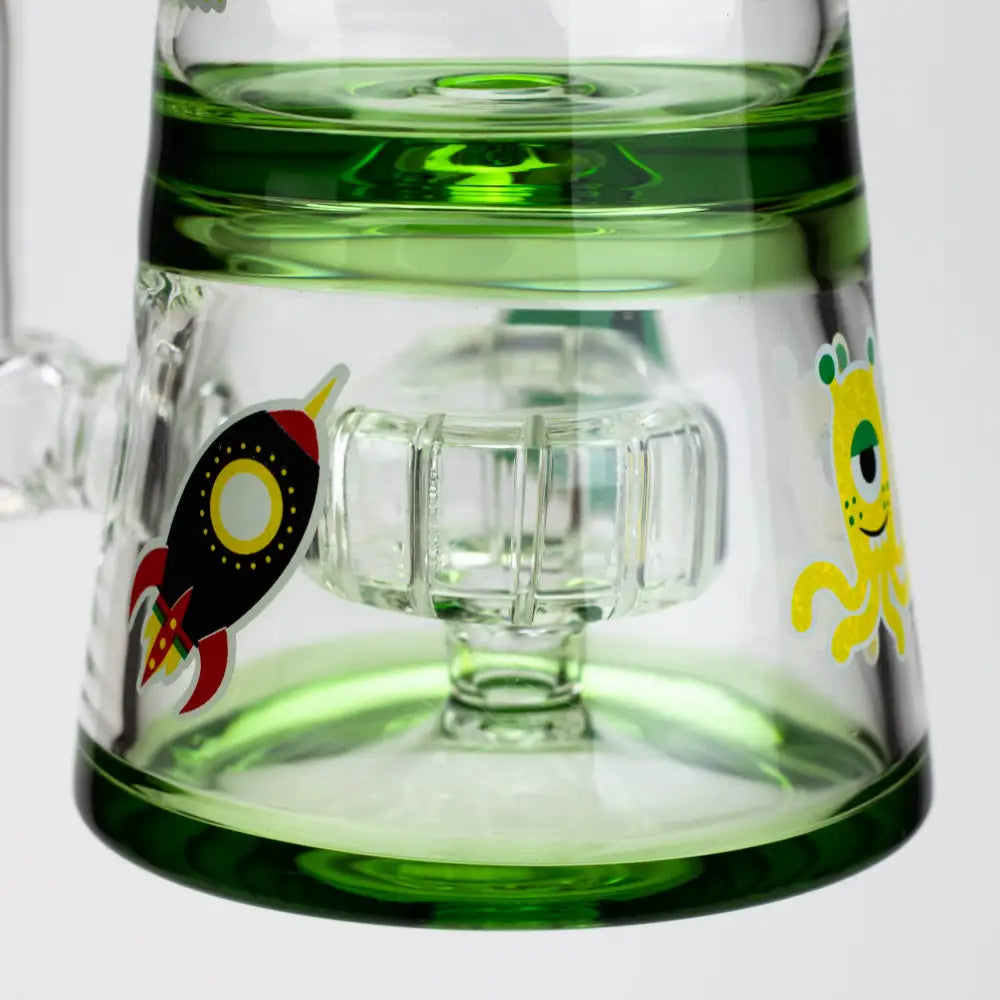 8" HAZE UFO glass bong [HZ-81]_8