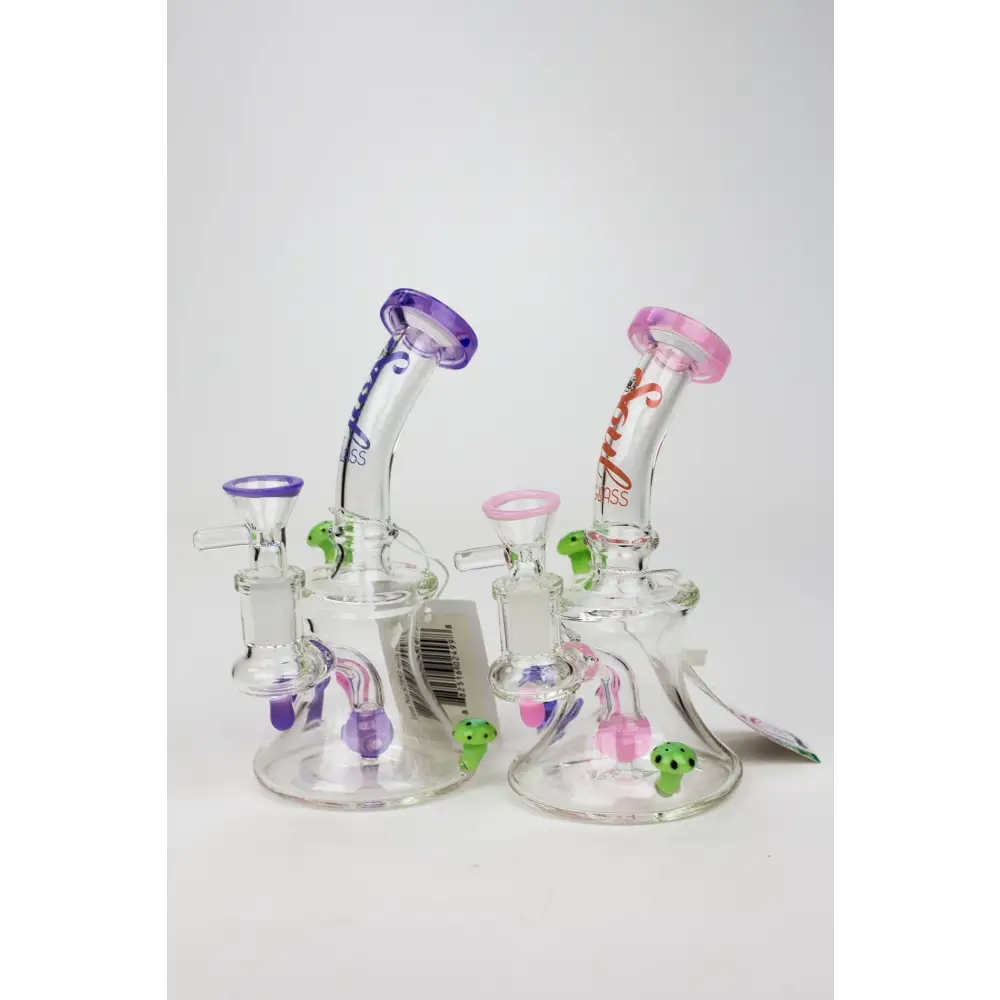 8" SOUL Glass 2-in-1 Mushroom Dab Rig_4