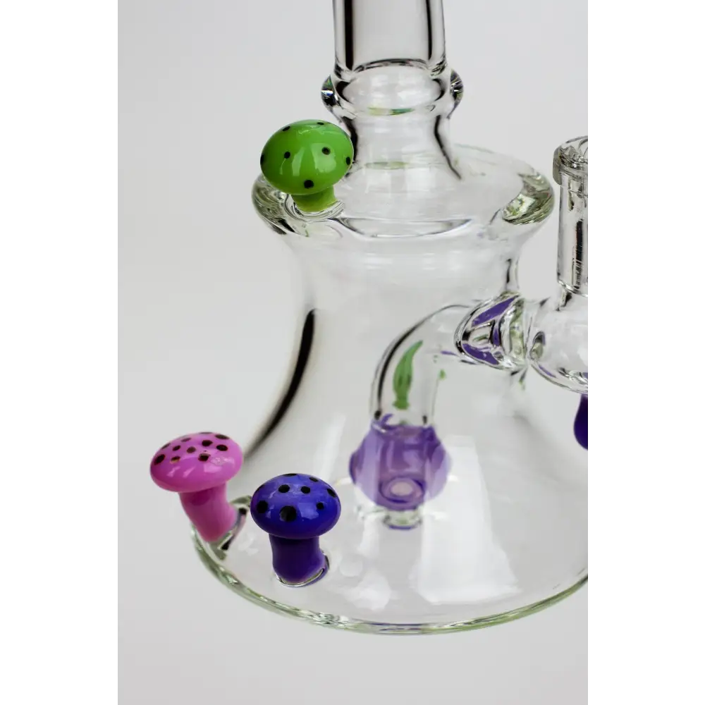 8" SOUL Glass 2-in-1 Mushroom Dab Rig_9