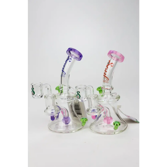 8" SOUL Glass 2-in-1 Mushroom Dab Rig_0