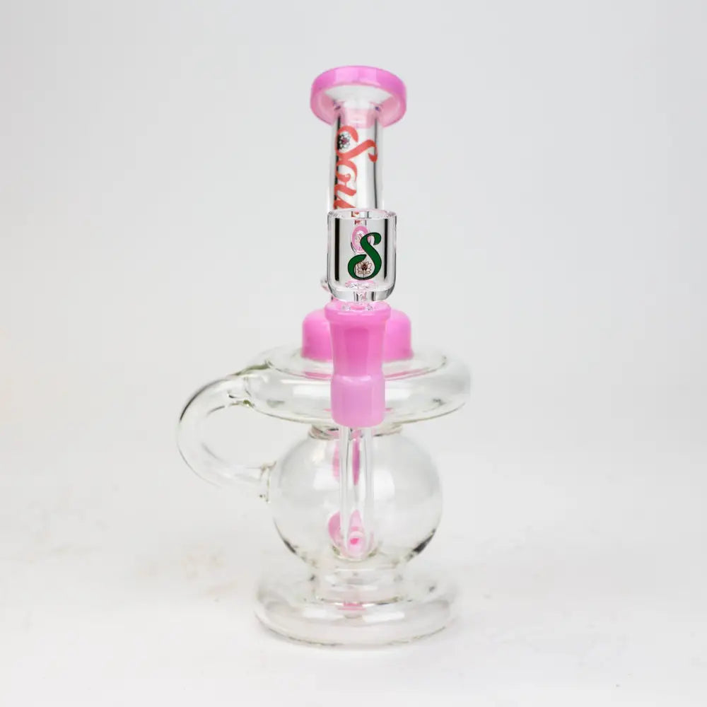 8" SOUL Glass 2-in-1 recycler bong [S2052]_5