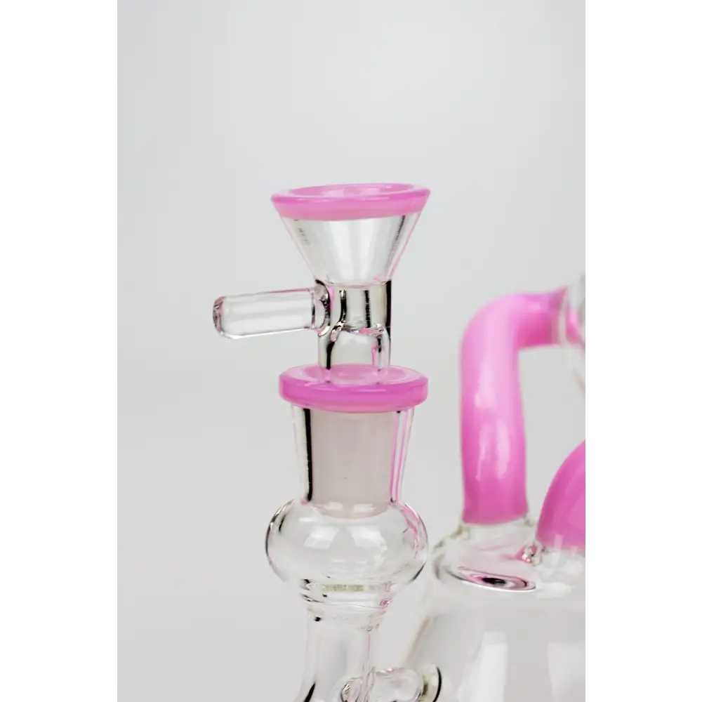 8" SOUL Glass 2-in-1 single chamber recycler bong_1