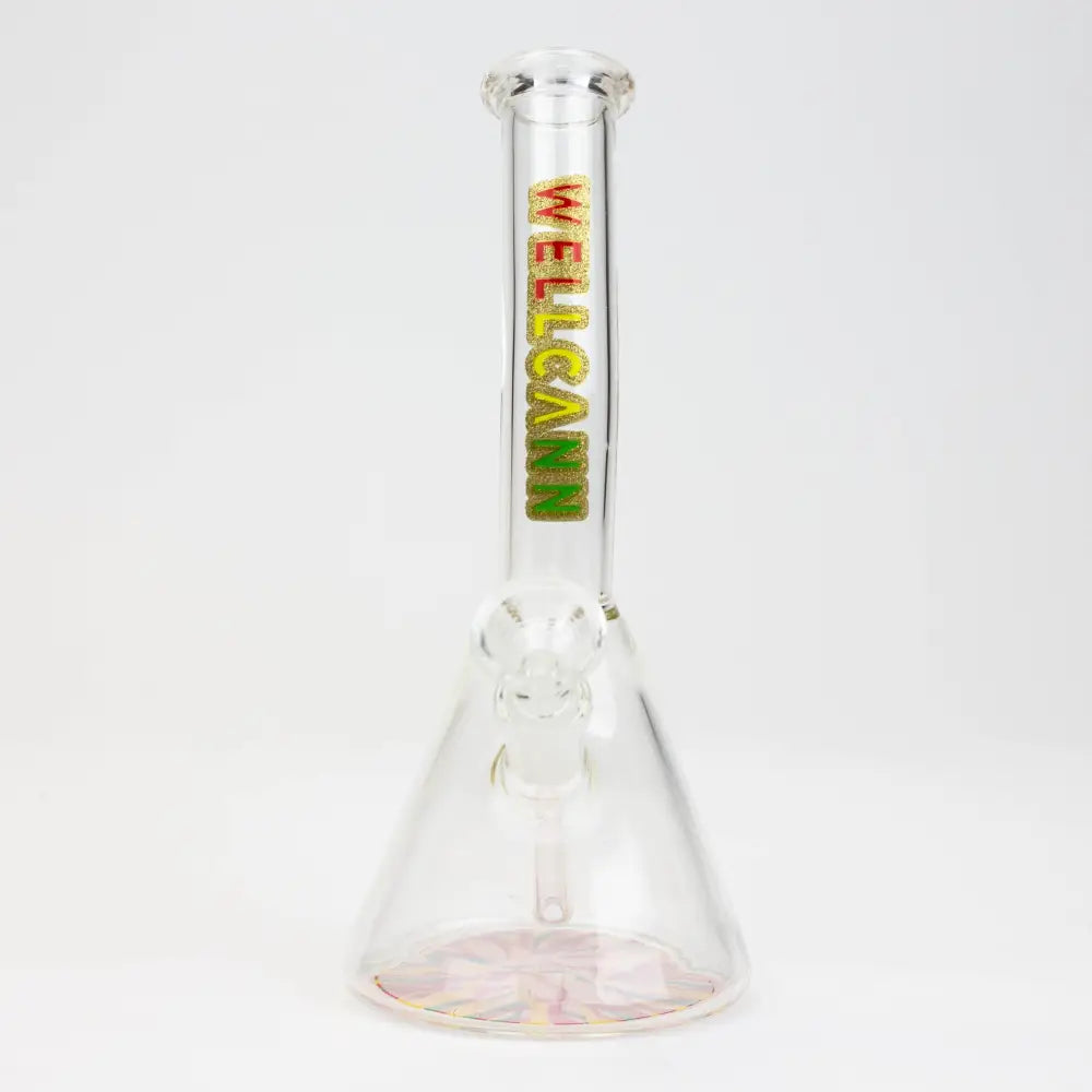 8" WellCann Mini Bong with Colour Bottom_4