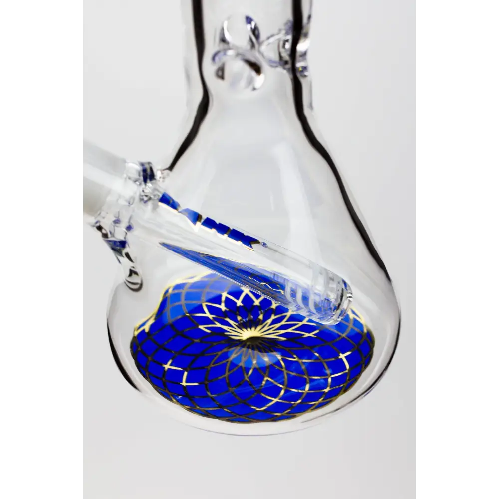 9.5" DANK beaker glass water bong_1