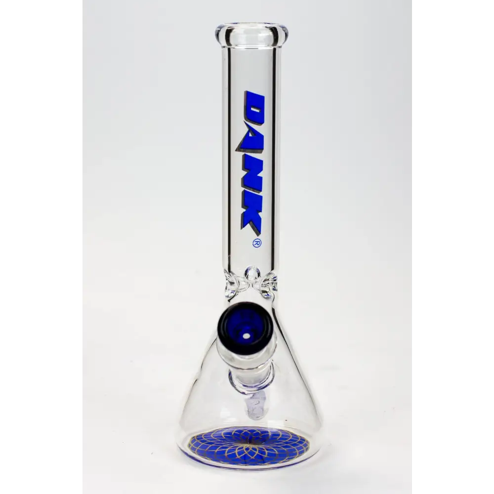 9.5" DANK beaker glass water bong_7