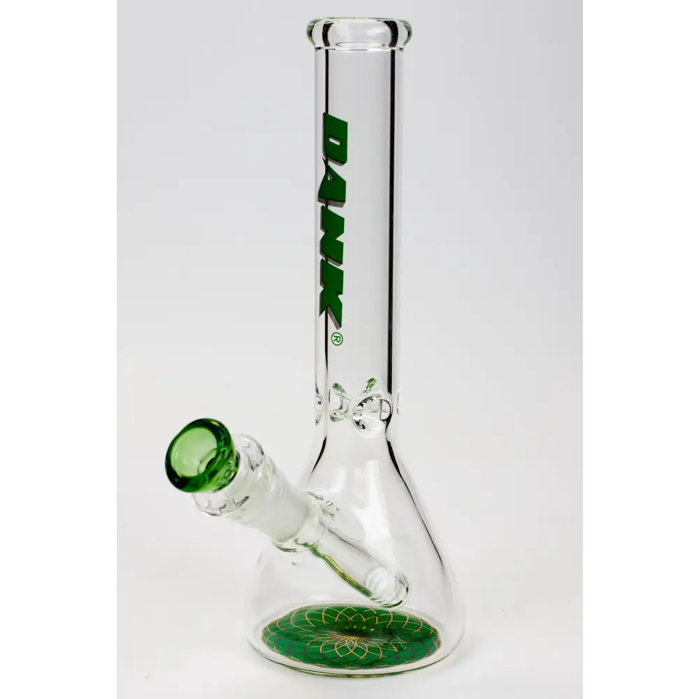 9.5" DANK beaker glass water bong_5