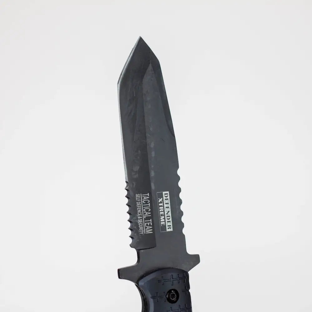 9″ Defender-Xtreme Tactical Team Hunting Outdoor Knife Full Tang with Sheath [7692]_3