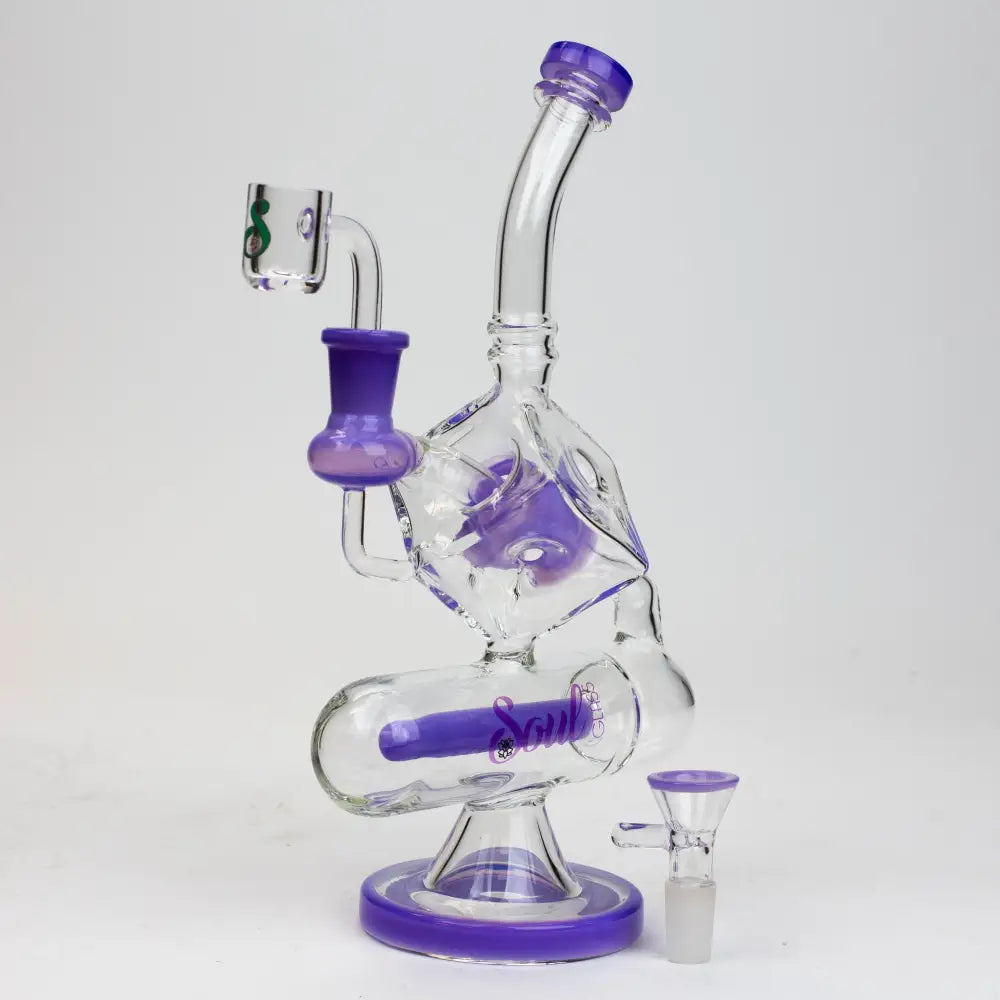 9" SOUL Glass 2-in-1 glass bong [S2057]_6