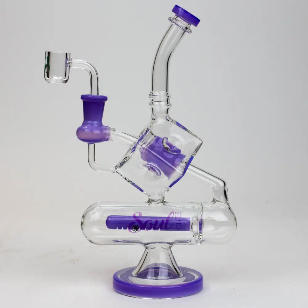 9" SOUL Glass 2-in-1 glass bong [S2057]_7